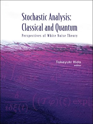 cover image of Stochastic Analysis